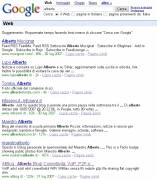 Alberto su Google